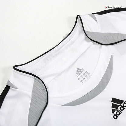 Retro BECKHAM #23 Real Madrid Mens Home Soccer Jersey 2006/07 White