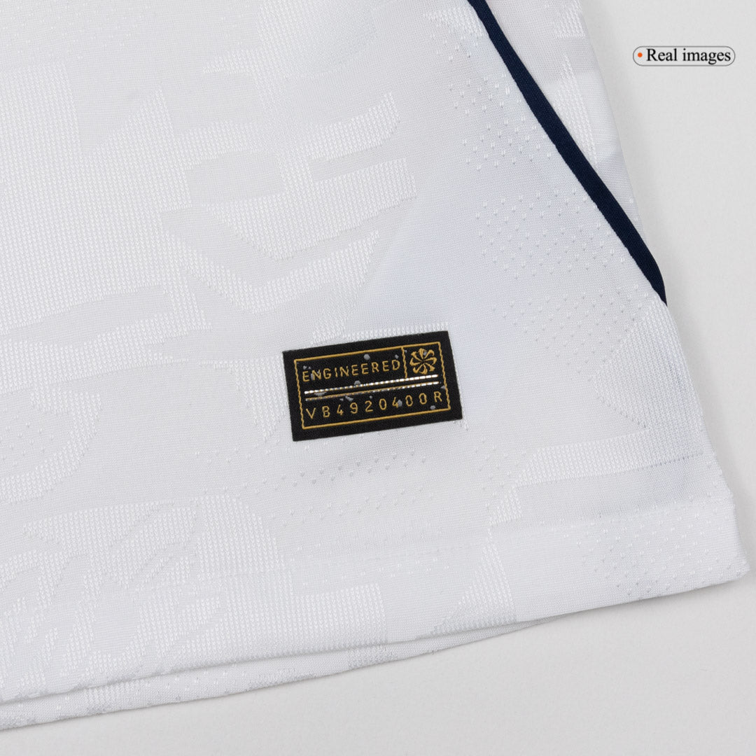BELLINGHAM #10 England Mens Home Soccer Jersey World Cup 2026 White - Player Version