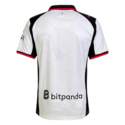 AC Milan Mens Soccer Jersey 2025/26 Silver