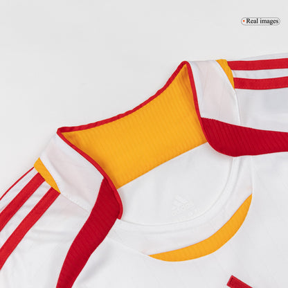 Retro Spain Mens Away Soccer Jersey 2006 White