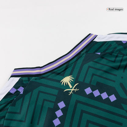 Saudi Arabia Mens Home Soccer Jersey World Cup 2026 Green