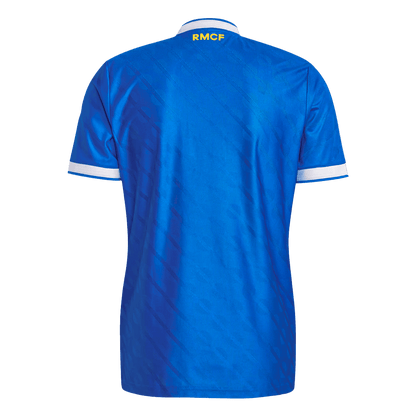 Real Madrid Mens Third Away Soccer Jersey 2025/26 Blue - Player Version