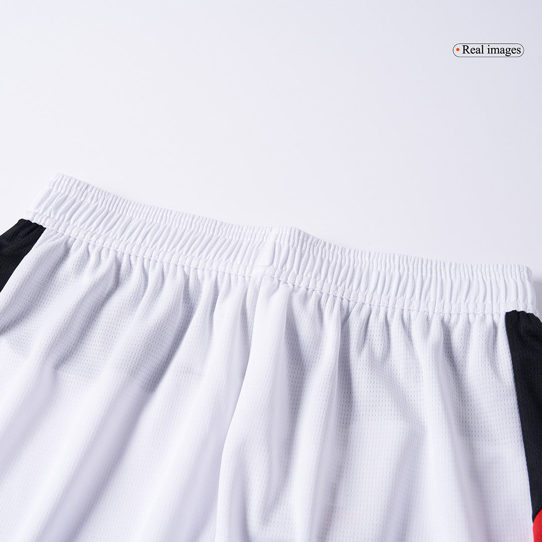 AC Milan Mens Away Soccer Shorts 2025/26 White