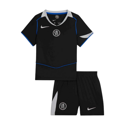 Chelsea Kids Third Away Soccer Kit 2025/26 Black
