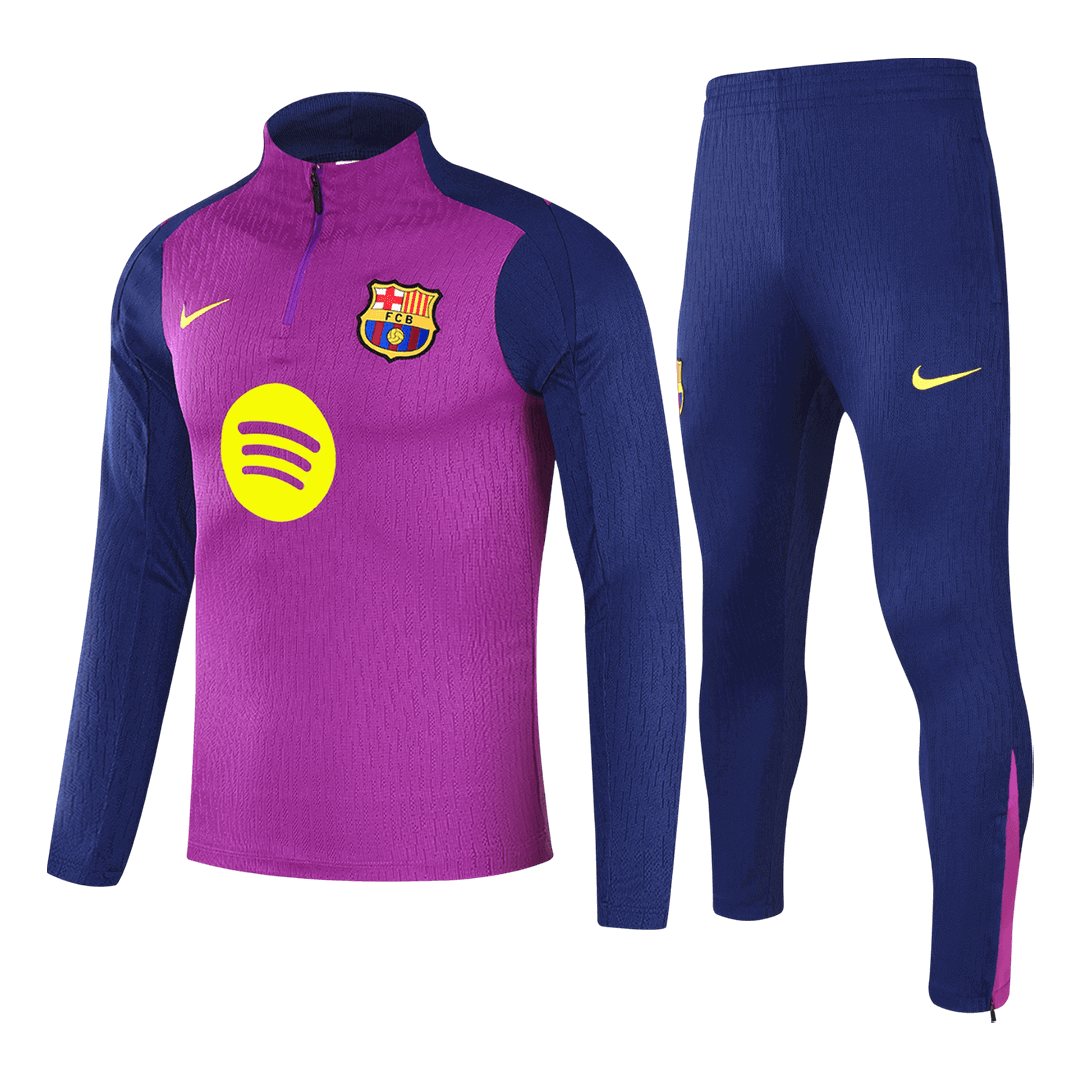 Barcelona Mens Training Tracksuit Kit 2025/26 Purple