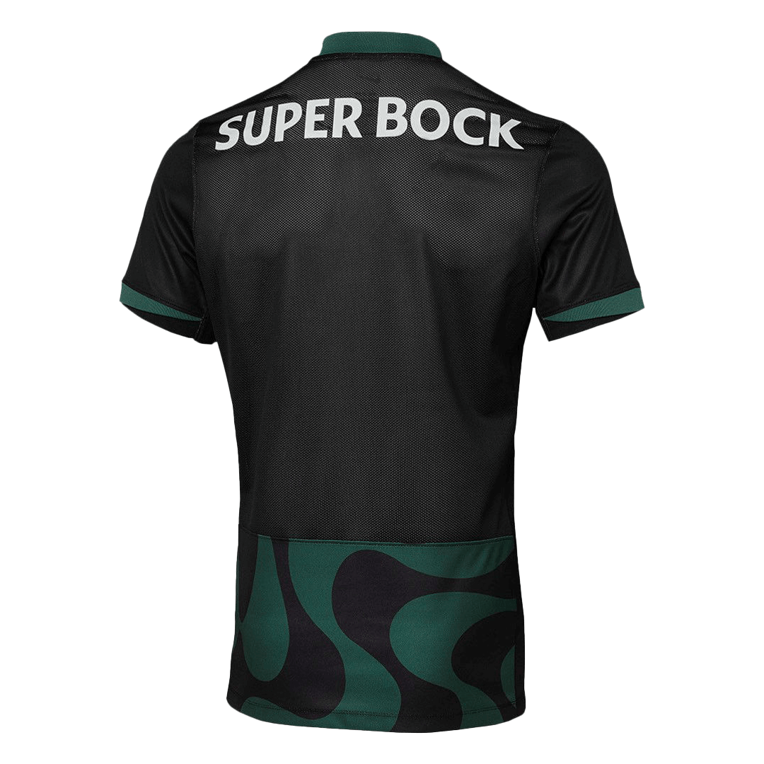Sporting CP Mens Soccer Jersey 2025/26 Black