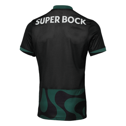 Sporting CP Mens Soccer Jersey 2025/26 Black