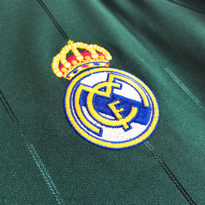 Retro Real Madrid Mens Third Away Soccer Jersey 2012/13 Green