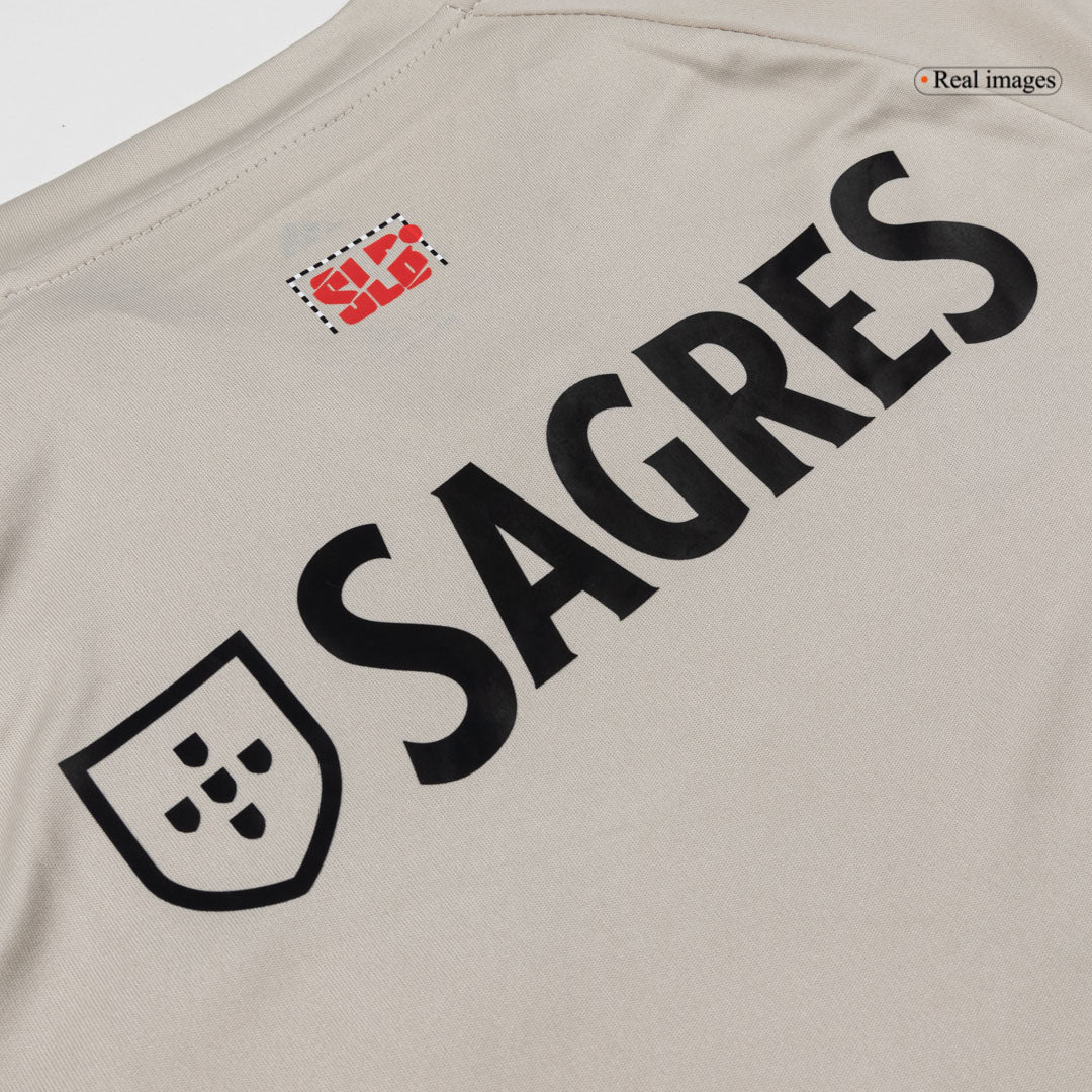 Benfica Kids Away Soccer Kit 2025/26 Beige