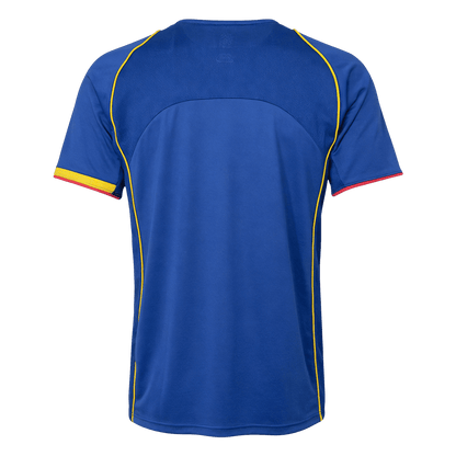 Retro Arsenal Mens Away Soccer Jersey 2004/05 Blue