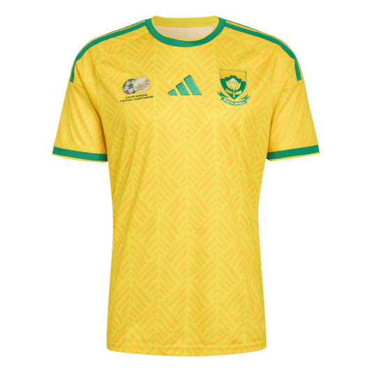 South Africa Mens Home Soccer Jersey World Cup 2026 Yellow