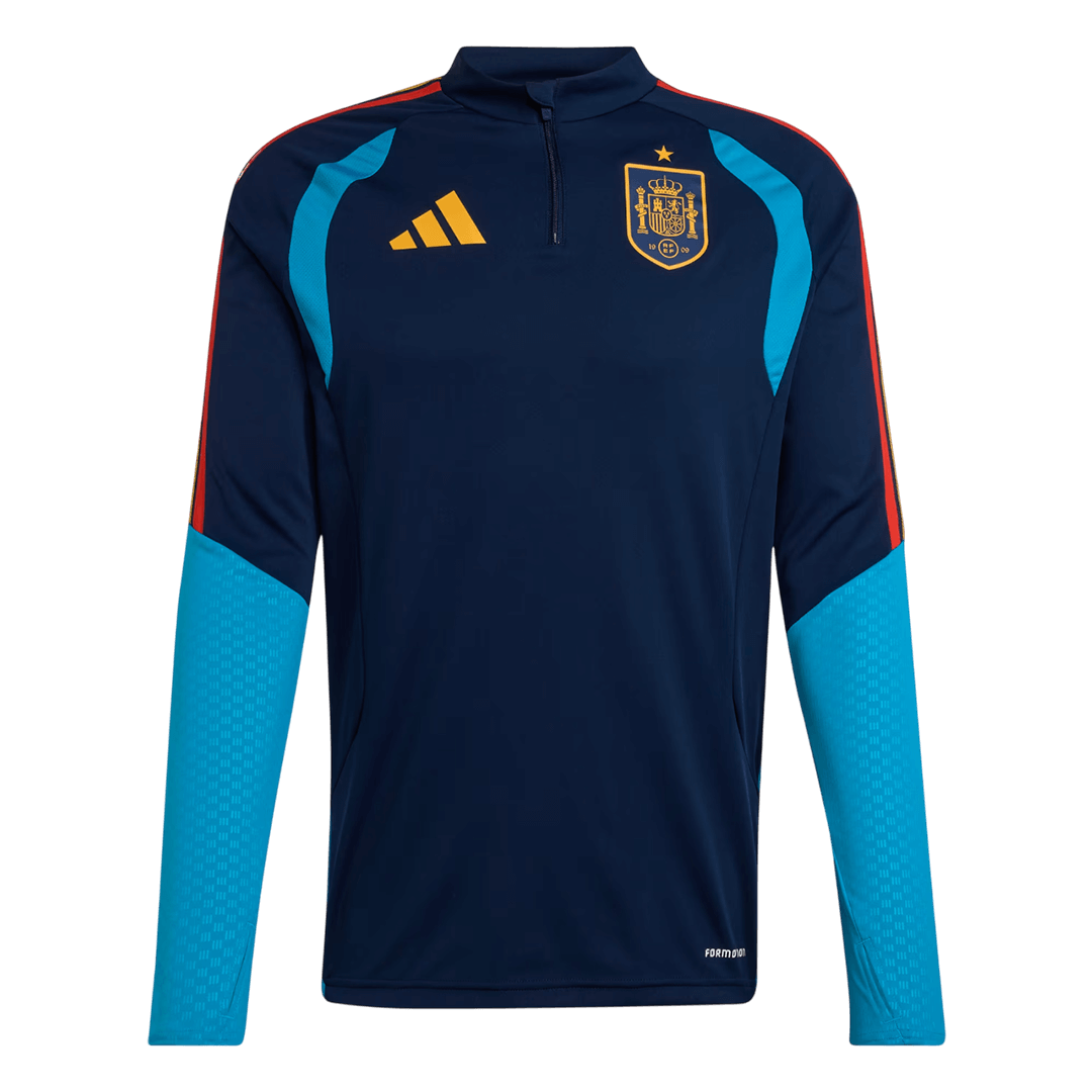 Spain Mens Training Tracksuit Kit 2026 Navy