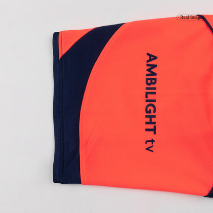 Barcelona Mens Third Away Soccer Full Set 2025/26 Orange