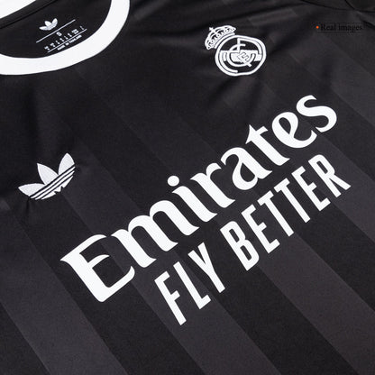 Real Madrid Mens Soccer Jersey 2025/26 Black
