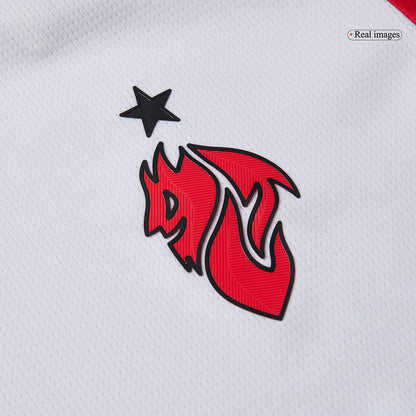 MODRIĆ #14 AC Milan Mens Away Soccer Jersey 2025/26 White