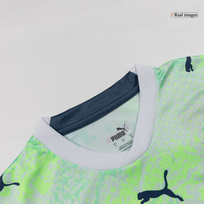 Switzerland Mens Away Soccer Jersey World Cup 2026 Green - Player Version