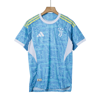 Juventus Mens Away Soccer Jersey 2025/26 Blue - Player Version
