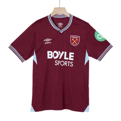 West Ham United Mens Home Soccer Jersey 2025/26 Red