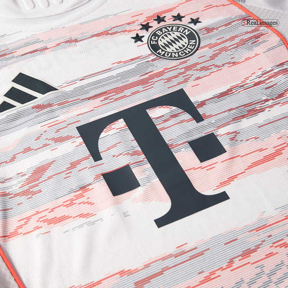 OLISE #17 Bayern Munich Mens Away Soccer Jersey 2025/26 White - Player Version