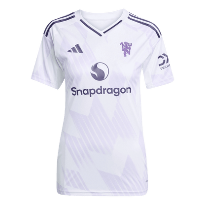 Manchester United Womens Away Soccer Jersey 2025/26 White