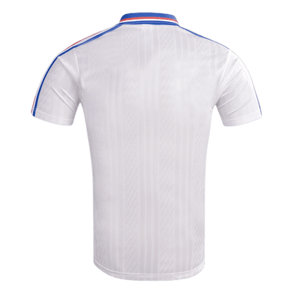 Retro France Mens Away Soccer Jersey 1994 White