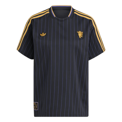 Manchester United Mens Soccer Jersey ICON 2025/26 Black