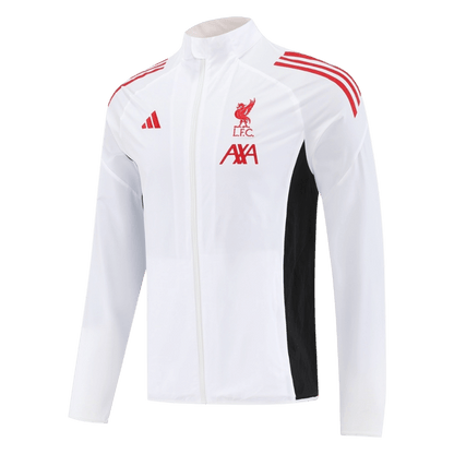 Liverpool Mens Windbreaker Jacket 2025/26 White
