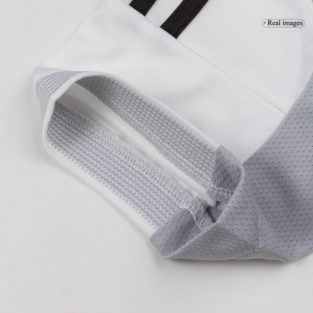 Real Madrid Kids Home Soccer Kit 2025/26 White [PREMIUM]