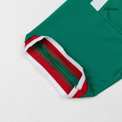 S.GIMENEZ #11 Mexico Mens Home Soccer Jersey World Cup 2026 Green - Player Version
