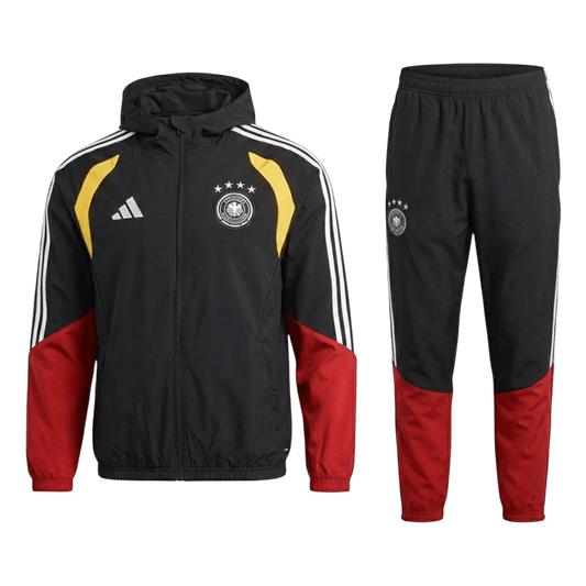 Germany Mens Training Tracksuit Kit 2026 Red&Black