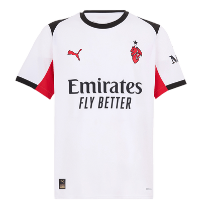 AC Milan Mens Away Soccer Jersey 2025/26 White