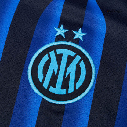 Inter Milan Mens Home Soccer Full Set 2025/26 Blue&Black