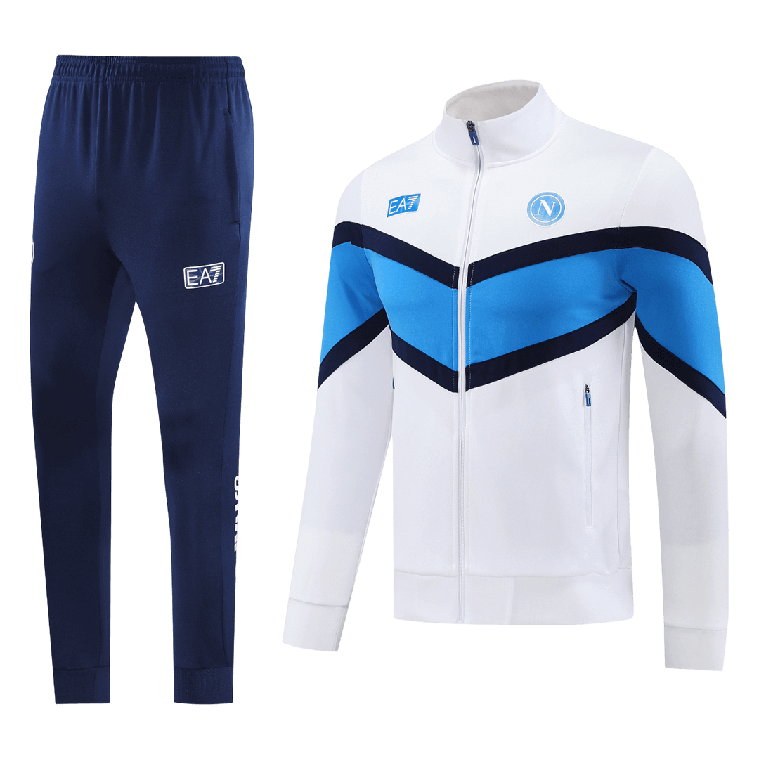 Napoli Mens Training Tracksuit Kit 2025/26 White