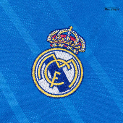 Real Madrid Kids Third Away Soccer Kit 2025/26 Blue
