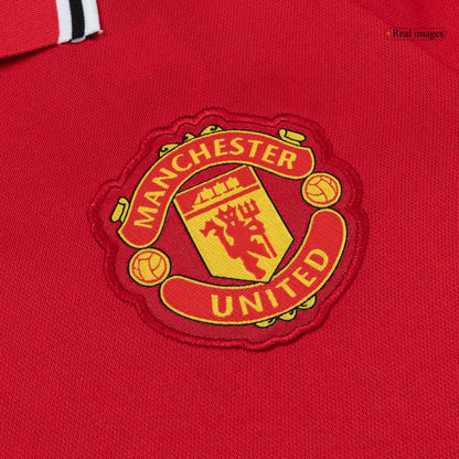 B.FERNANDES #8 Manchester United Mens Home Soccer Jersey 2026/27 Red