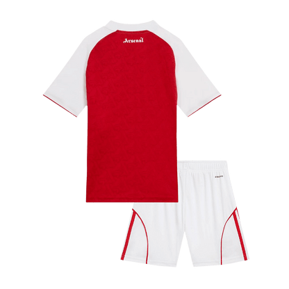 Arsenal Kids Home Soccer Kit 2025/26 Red