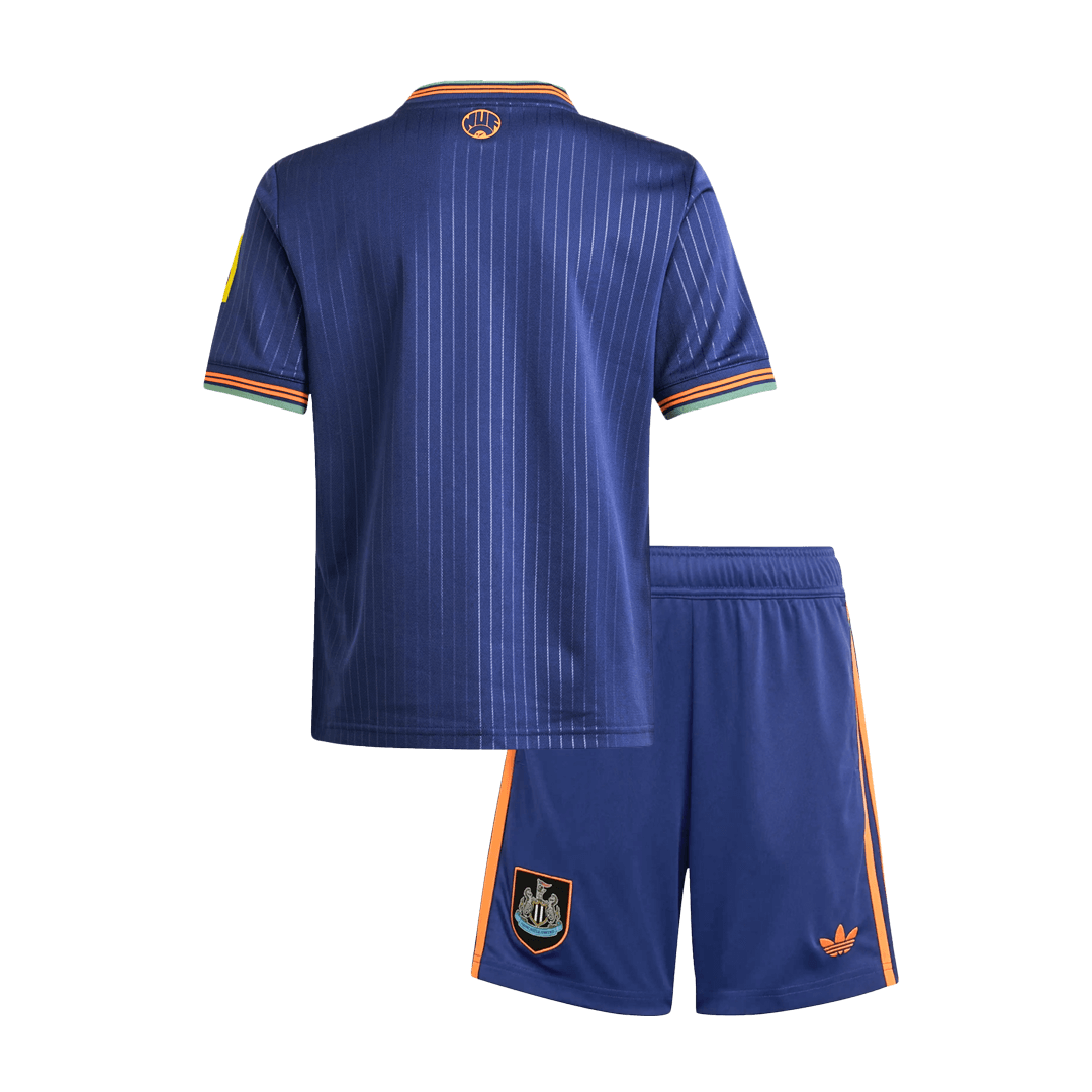 Newcastle United Kids Third Away Soccer Kit 2025/26 Navy