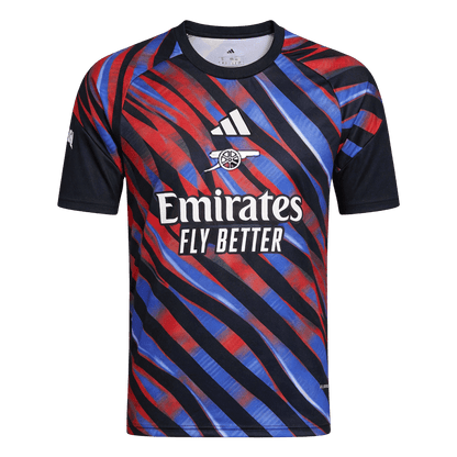 Arsenal Mens Pre-Match Soccer Jersey 2025/26 Blue&Red