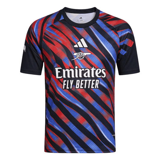 Arsenal Mens Pre-Match Soccer Jersey 2025/26 Blue&Red