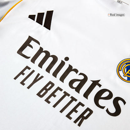 MBAPPÉ #9 Real Madrid Mens Home Soccer Jersey 2025/26 White [PREMIUM]