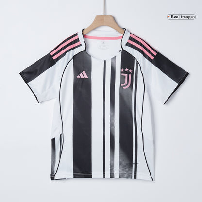 Juventus Kids Home Soccer Kit 2025/26 Black&White