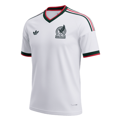 Mexico Mens Away Soccer Jersey World Cup 2026 White
