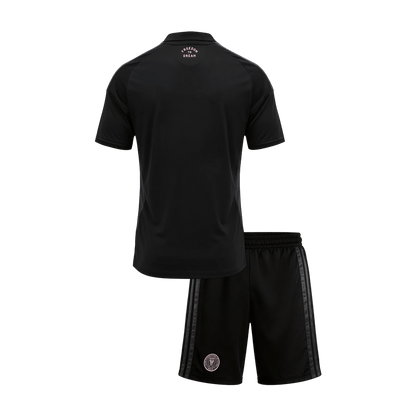 Inter Miami CF Kids Away Soccer Kit 2026 Black