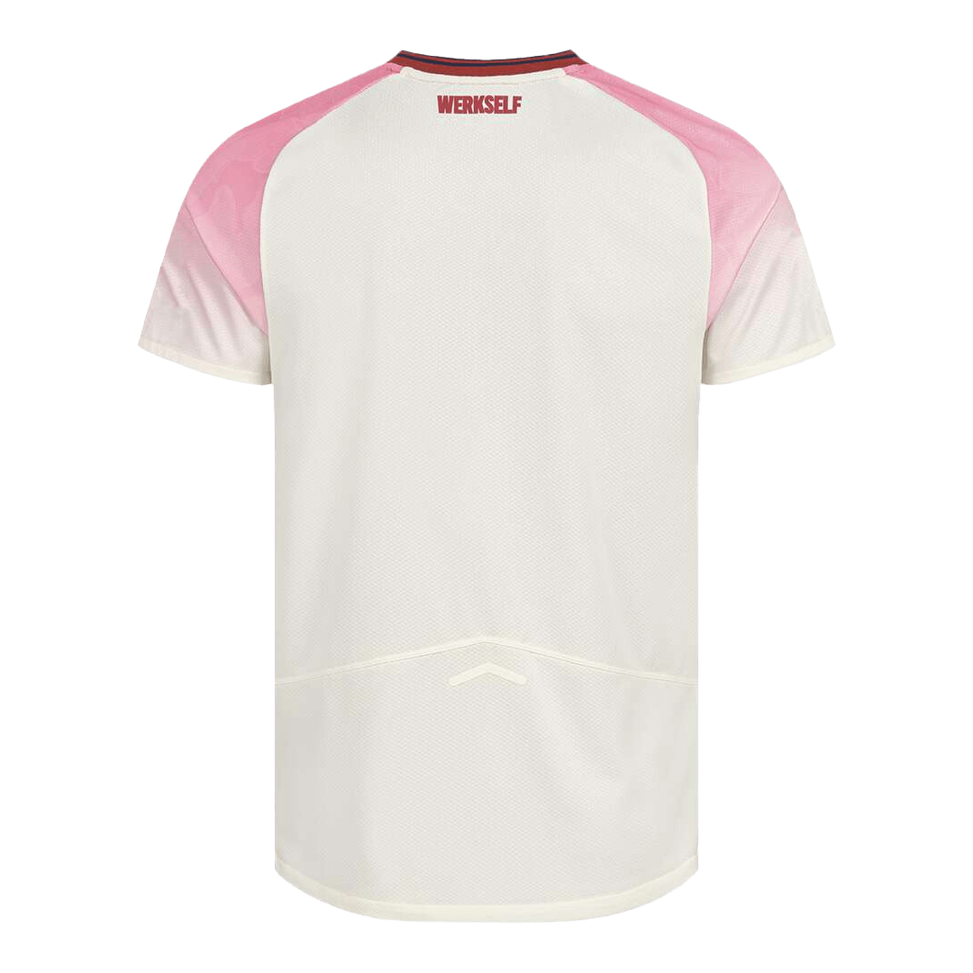 Bayer 04 Leverkusen Mens Away Soccer Jersey 2025/26 Pink