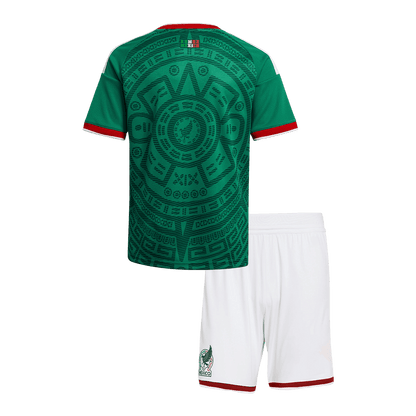 Mexico Kids Home Soccer Kit 2026 Green [PREMIUM]