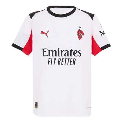 AC Milan Mens Away Soccer Jersey 2025/26 White - Player Version