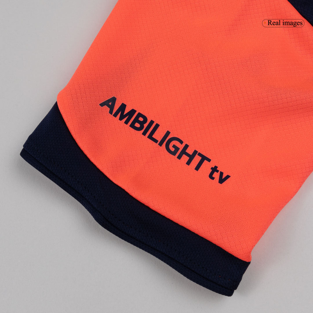Barcelona Kids Third Away Soccer Kit 2025/26 Orange