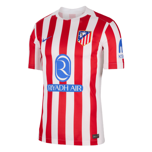 Atletico Madrid Mens Home Soccer Jersey 2025/26 Red&White