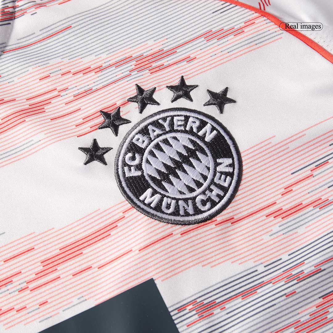 MÜLLER Special #25 Bayern Munich Mens Away Soccer Jersey 2025/26 White