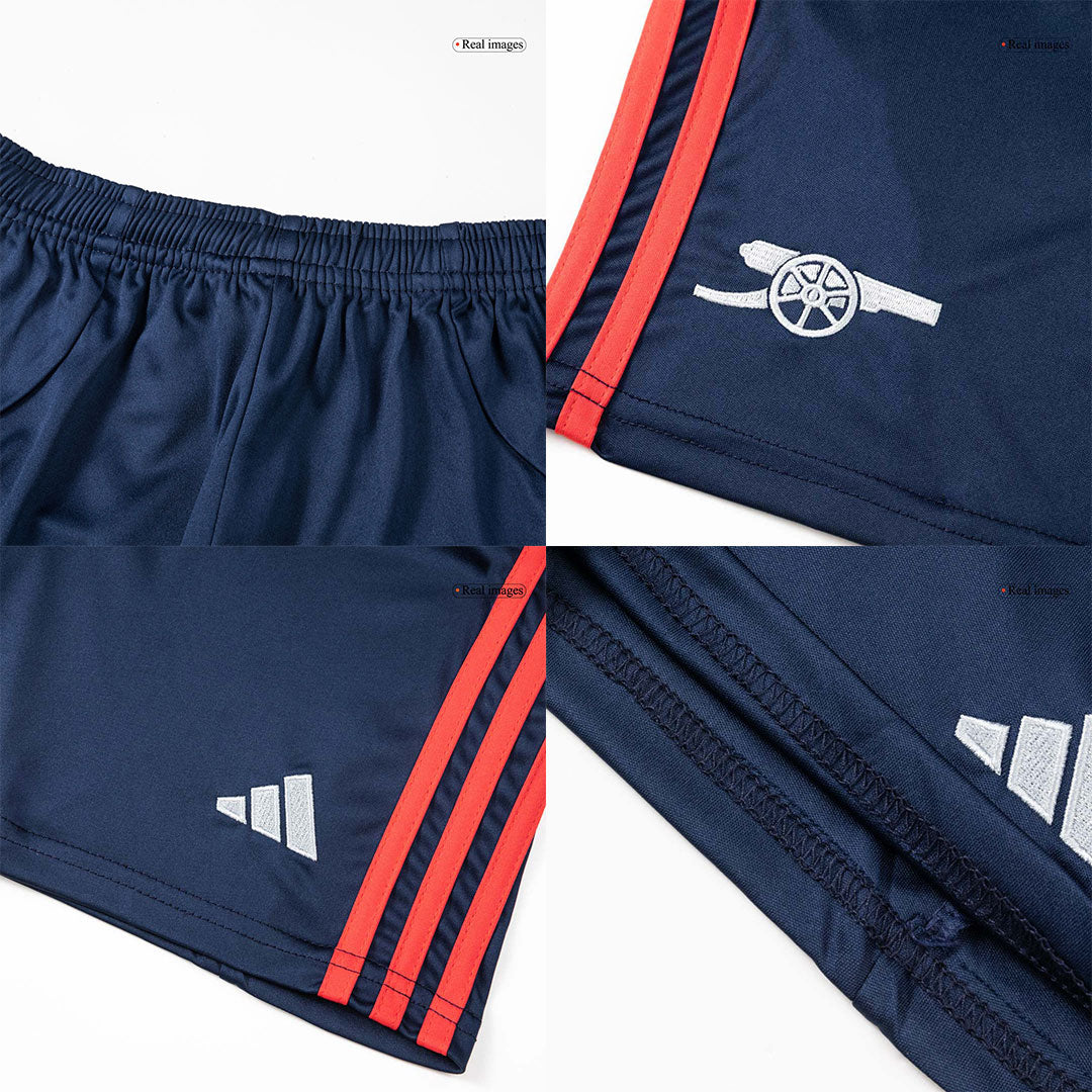 Arsenal Kids Away Soccer Kit 2025/26 Blue